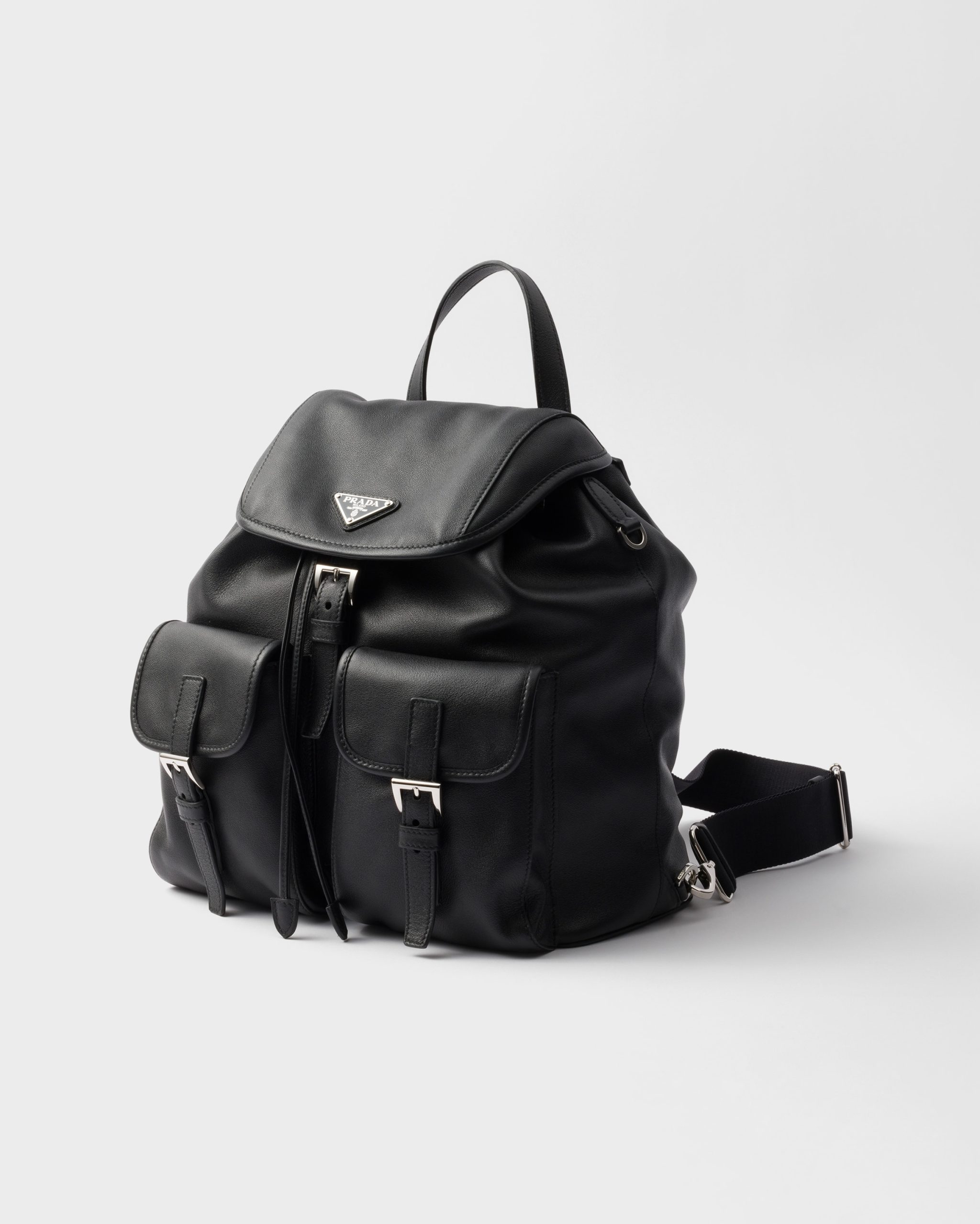 Prada Medium leather backpack - Image 6